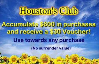 Houston's Club $30 reward